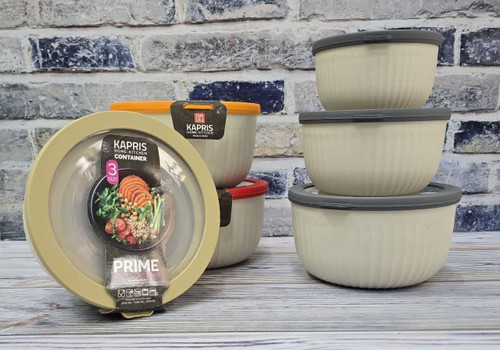 ظرف نگهدارنده غذا سه عددی